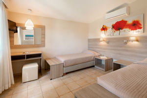 Woonvoorbeeld Bungalow  tuinzicht