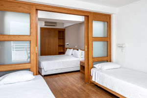 Woonvoorbeeld familiekamer tuinzicht