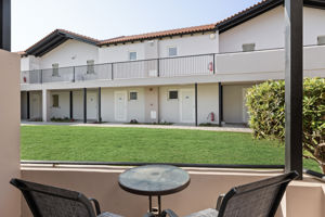 Woonvoorbeeld familie suite tuinzicht