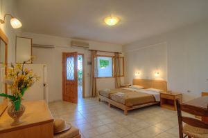 Woonvoorbeeld standaardkamer, studio of 2-kamer appartement