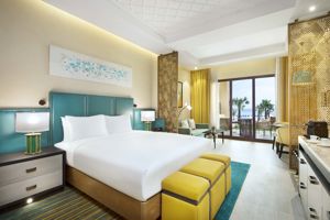 Woonvoorbeeld Bay Club kamer toegang strand