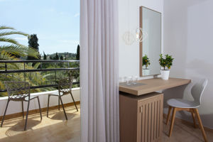 Woonvoorbeeld Superiorkamer met tuinzicht