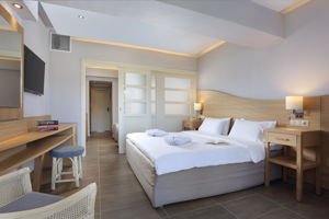 Woonvoorbeeld standaard familiekamer zeezicht