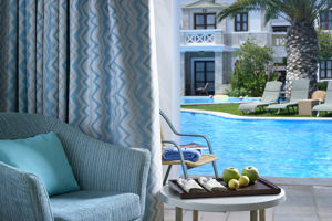 Woonvoorbeeld bungalow VIP premium gedeeld zwembad