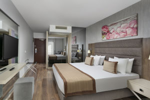 Woonvoorbeeld bungalow met tuinzicht