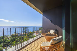 Woonvoorbeeld superior suite met zeezicht