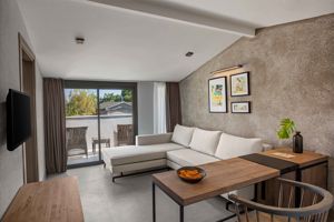 Woonvoorbeeld junior suite zijzeezicht