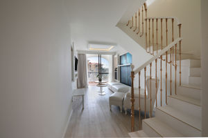 Woonvoorbeeld duplex suite zijzeezicht