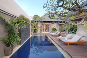 Woonvoorbeeld 3 kamer villa met privé zwembad