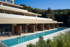Woonvoorbeeld deluxekamer swim-up