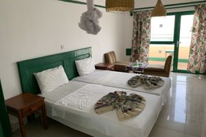 Woonvoorbeeld standaardkamer zeezicht