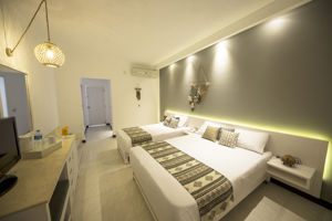 Woonvoorbeeld standaardkamer zeezicht