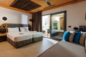 Woonvoorbeeld Suite superior met hammam en jacuzzi 