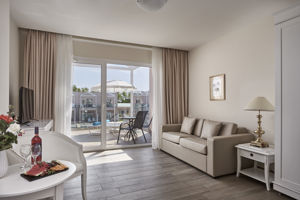 Woonvoorbeeld Juniorsuite pool view of sharing pool