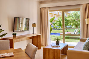 Woonvoorbeeld 2-kamersuite swim-up