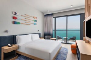 Artist impression standaardkamer zeezicht