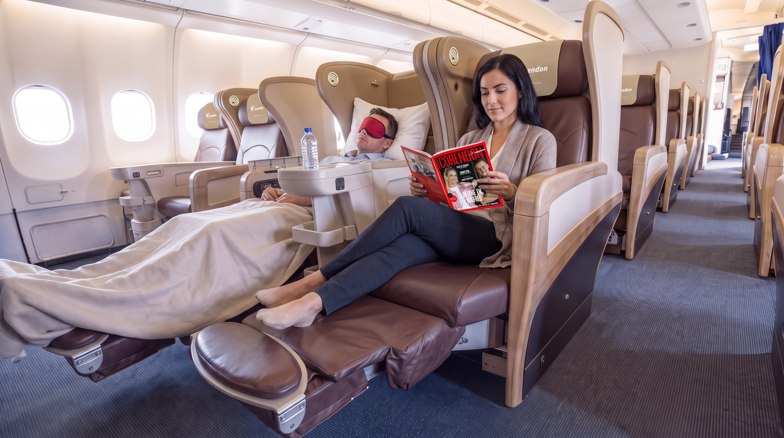 Uitgebreide service in Corendon Business Class