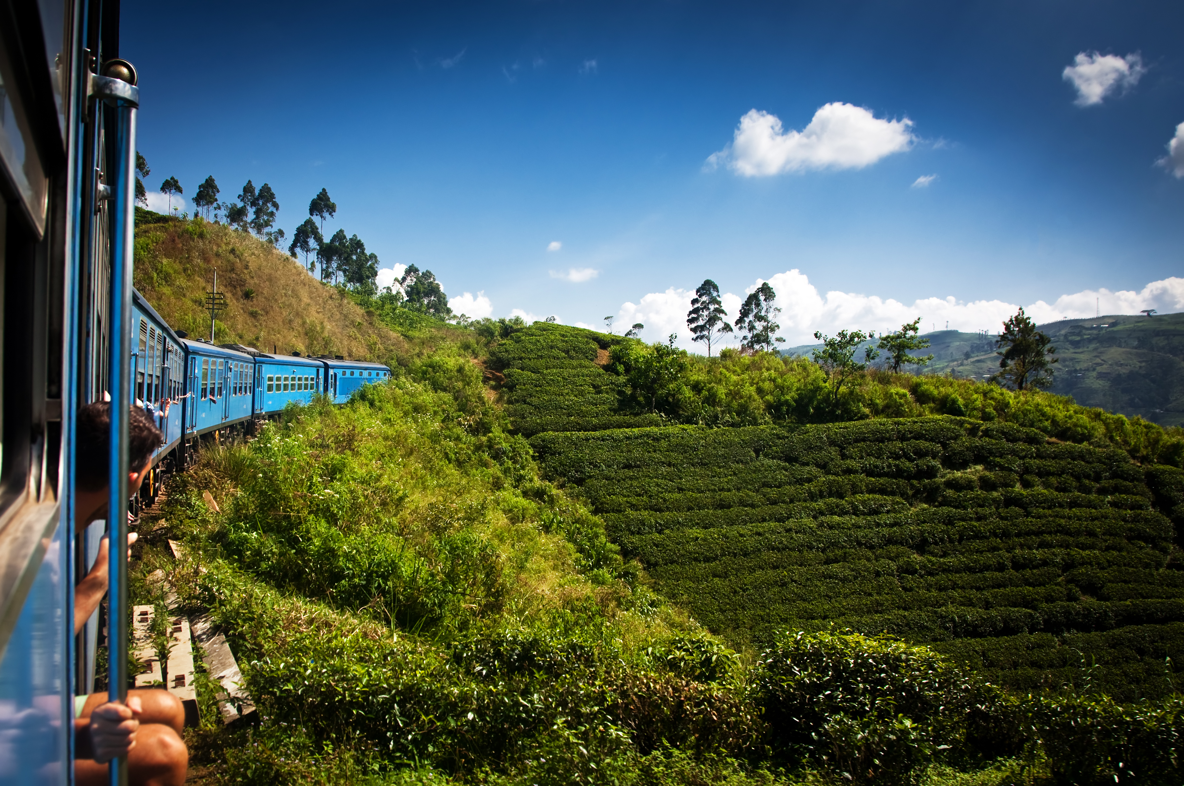 
			Kandy - Nuwara Eliya - Bandarawela (ca. 120 km)
			